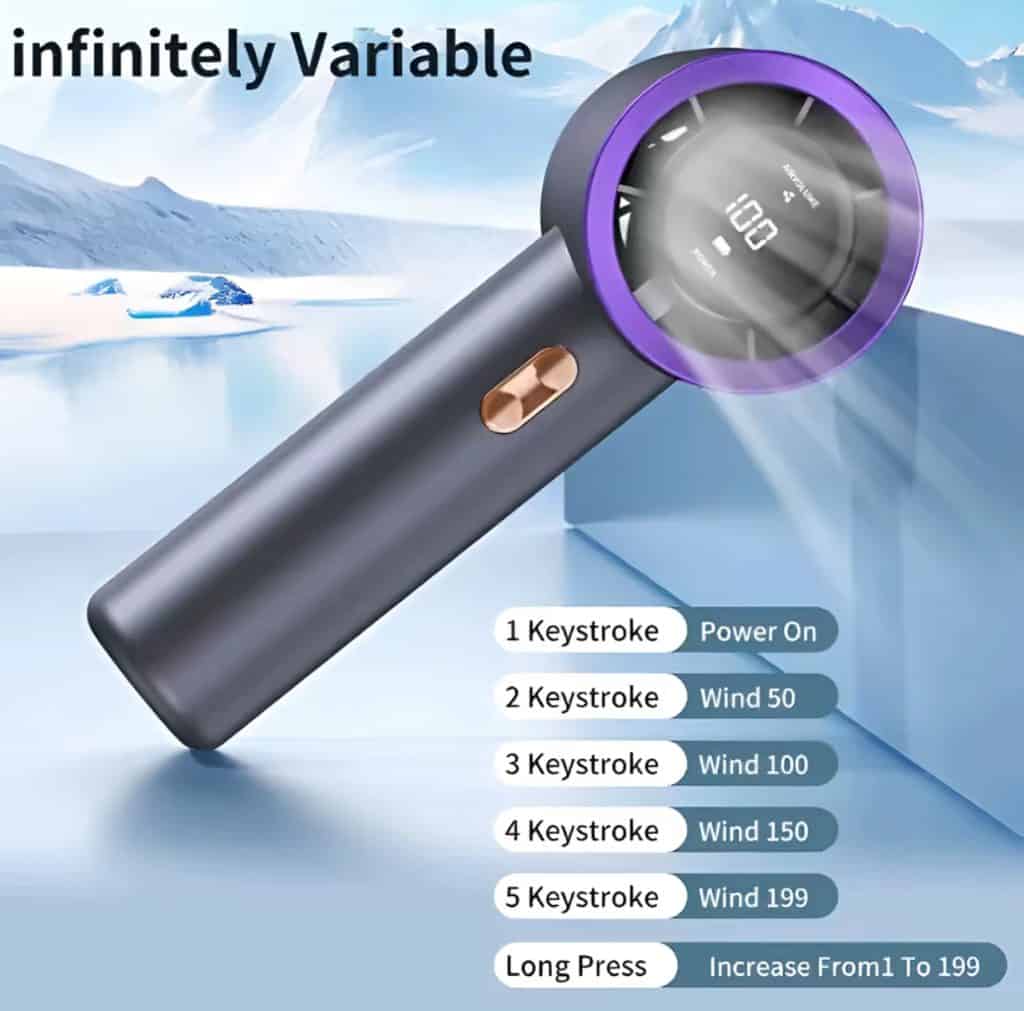 Portable Hand Fan - Dcrownhub